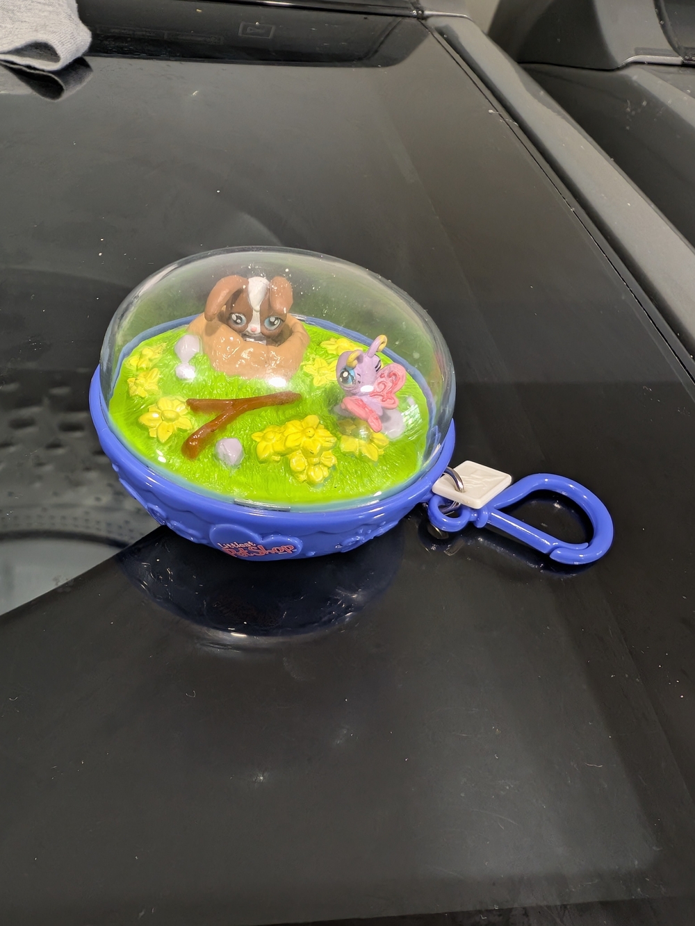 2007 Littlest Pet Shop Take-Along Clip-On Keychain
